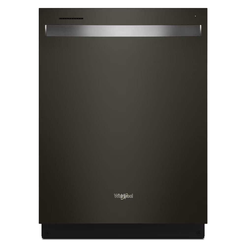 24 in. Black Stainless Top Control Built-In Tall Tub Dishwasher with Third Level Rack, 47 dBA