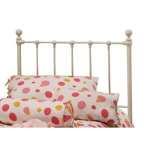 Molly White Twin Headboard with Bed Frame