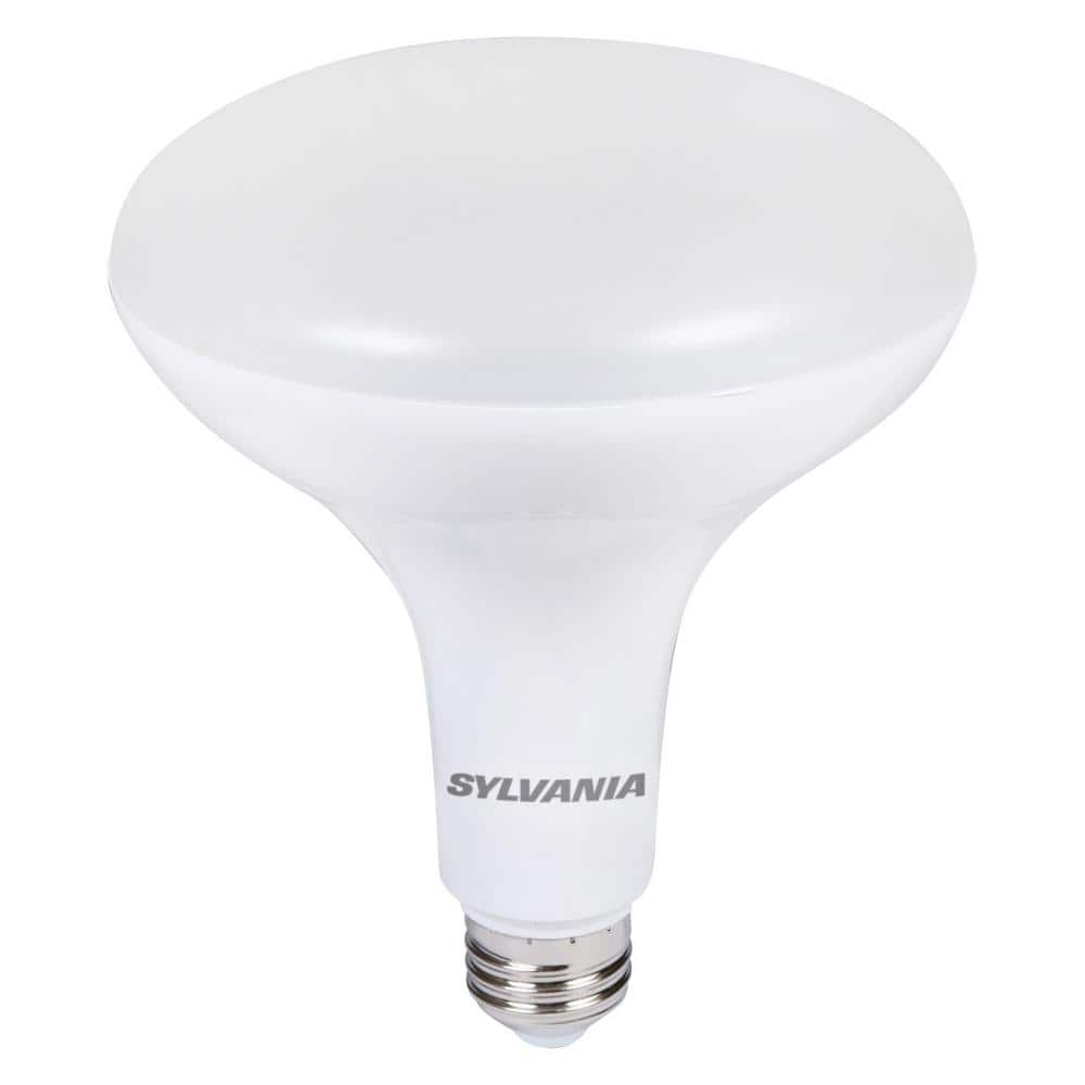 Sylvania 85-Watt Equivalent BR40 Dimmable LED Light Bulb 2700K (2-Pack)