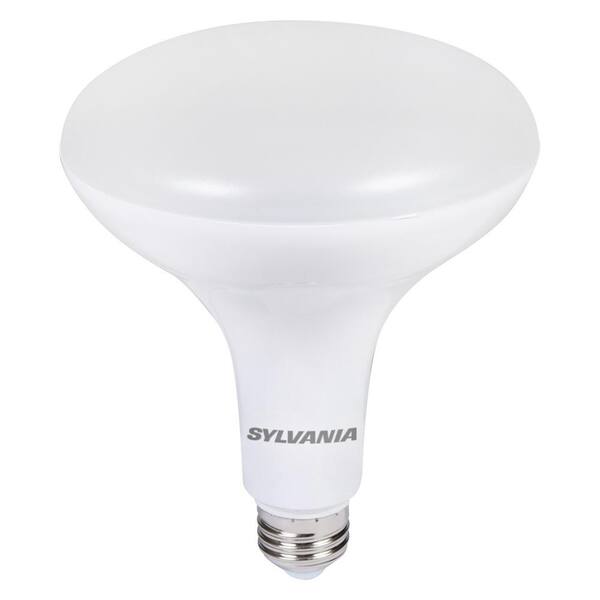Sylvania 85-Watt Equivalent BR40 Dimmable LED Light Bulb in 3000K (2-Pack)