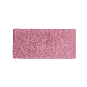 Fantasia Bath Rug 100% Cotton Bath Rugs Set, 21 in. x54 in. Runner, Pink