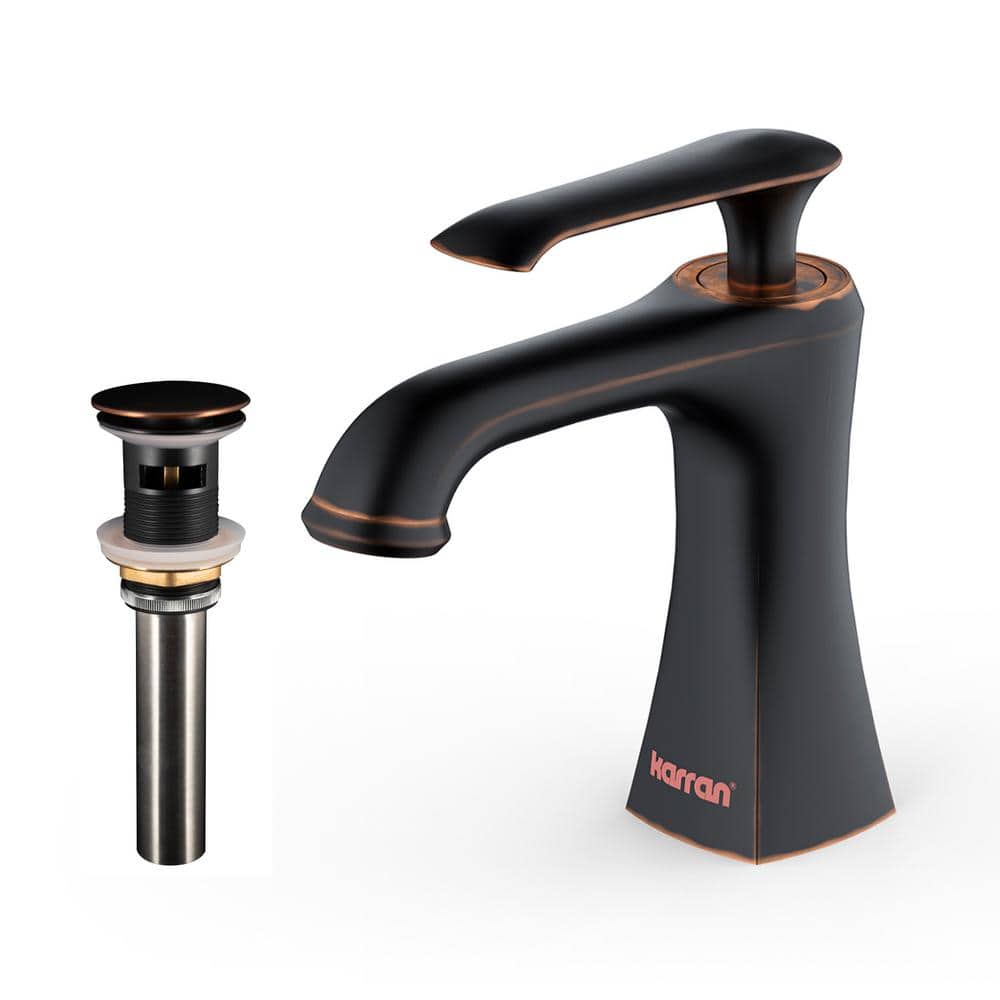 Woodburn Elegantly Classic Oil Rubbed Bronze Single Handle Bathroom Faucet