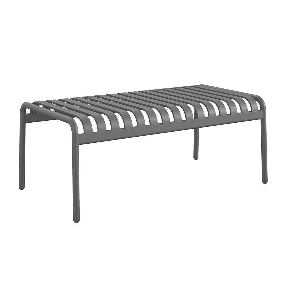 Charcoal Steel 4-Piece Outdoor Conversation Set
