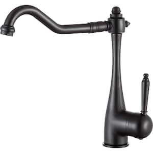 Patriarch Single Handle Standard Kitchen Faucet in Oil Rubbed Bronze