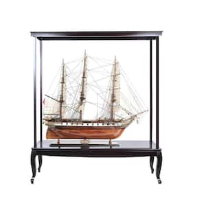 Dahlia Abstract Display Case for Extra Large Ship No Glass