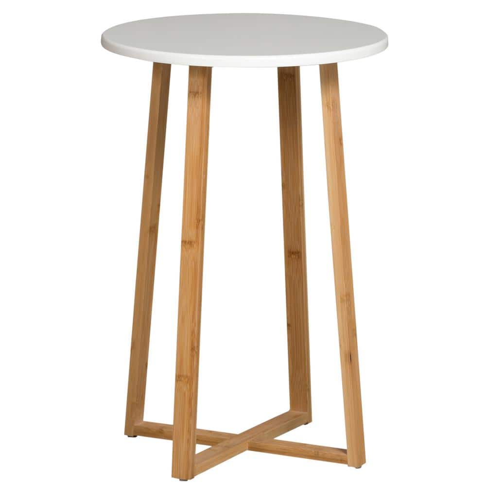 Eccostyle White Tall Display Table CBBFT0013WM - The Home Depot