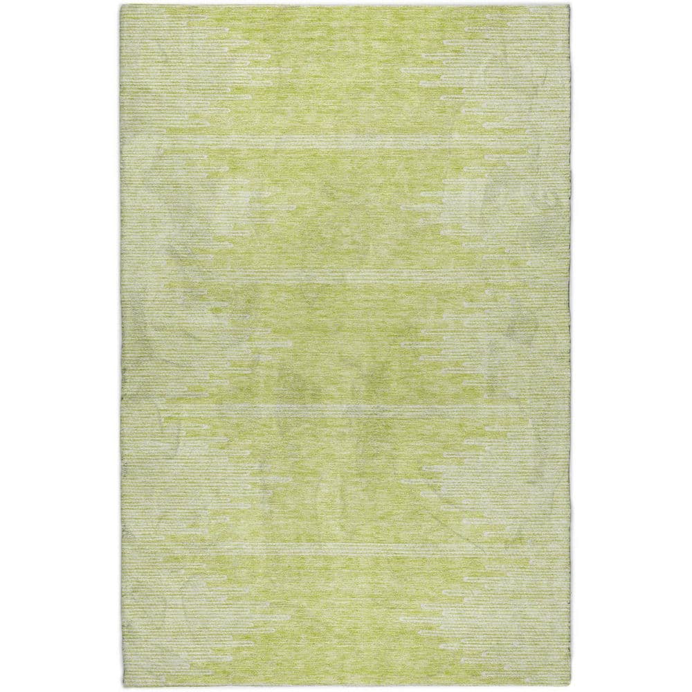 Dream Shag Premium Machine Washable Abstract ADS647 Aloe 5 ft. x 7 ft. 6 in. Area Rug price history on PriceWatchPro