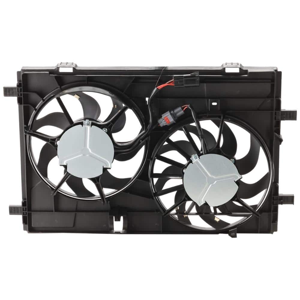 Cooling Fan Assembly Compatible with Mazda 6 2009-2010 Radiator Fan, 2.5L, 3.7L, Dual fan price history on PriceWatchPro