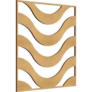 15-3/8 in. x 15-3/8 in. x 1/4 in. MDF Medium Parker Decorative Fretwork Wood Wall Panels 10-Pack