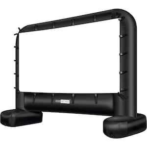168 in. Indoor/Outdoor Inflatable Mega Movie Projector Screen with Carry Bag