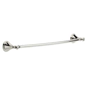 Cassidy 24 in. Wall Mount Towel Bar Bath Hardware Accessory in Polished Nickel