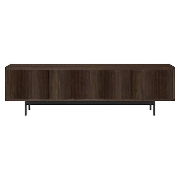 Meyer&Cross Whitman 70 in. Alder Brown TV Stand Fits TV's up to 75 in.