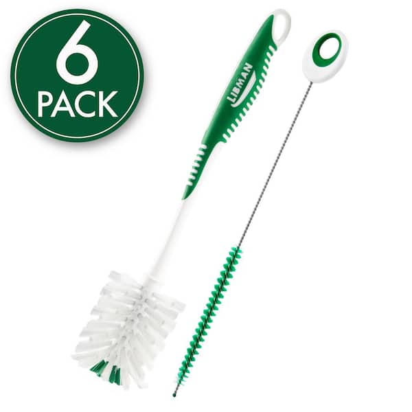 Bottle Brush and Straw Brush Cleaning Kit (6-Pack)