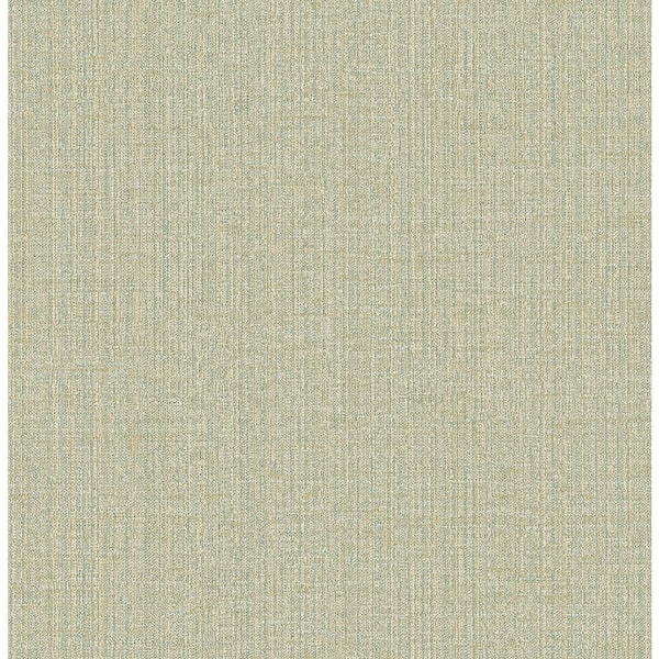 Chesapeake Chelsea Teal Weave Paper Strippable Roll Wallpaper (Covers 56.4 sq. ft.)