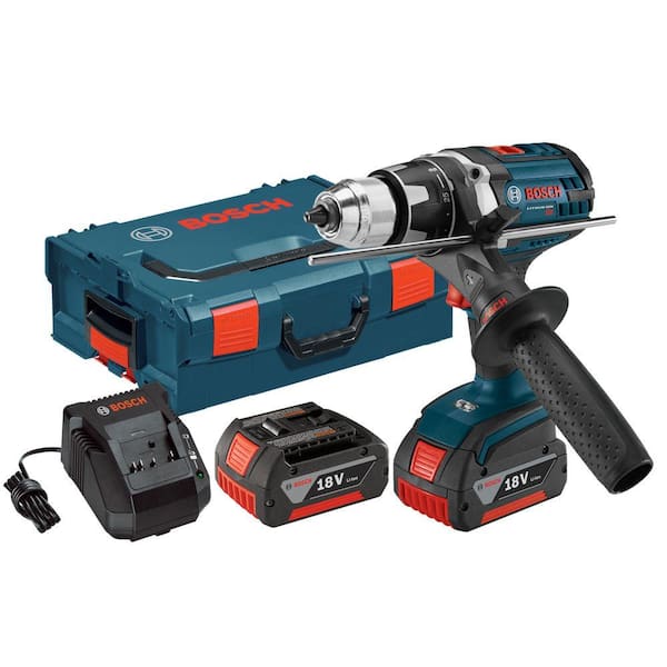Bosch 18 Volt Lithium-Ion Cordless 1/2 in. Variable Speed Brute Tough Drill/Driver Kit with Hard Case