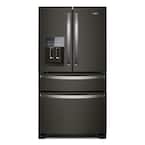 26 cu. ft. French Door Refrigerator in Fingerprint Resistant Black Stainless