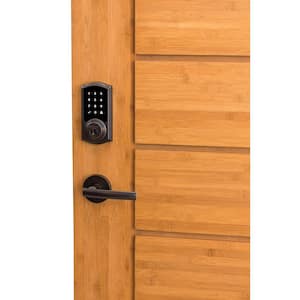 Z-Wave SmartCode 916 Touchscreen Satin Nickel Single Cylinder Keypad Electronic Deadbolt Featuring SmartKey Security