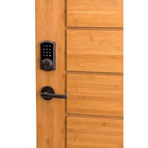 SmartCode 915 Touchscreen Venetian Bronze Single Cylinder Electronic Deadbolt with Avalon Handleset and Tustin Lever