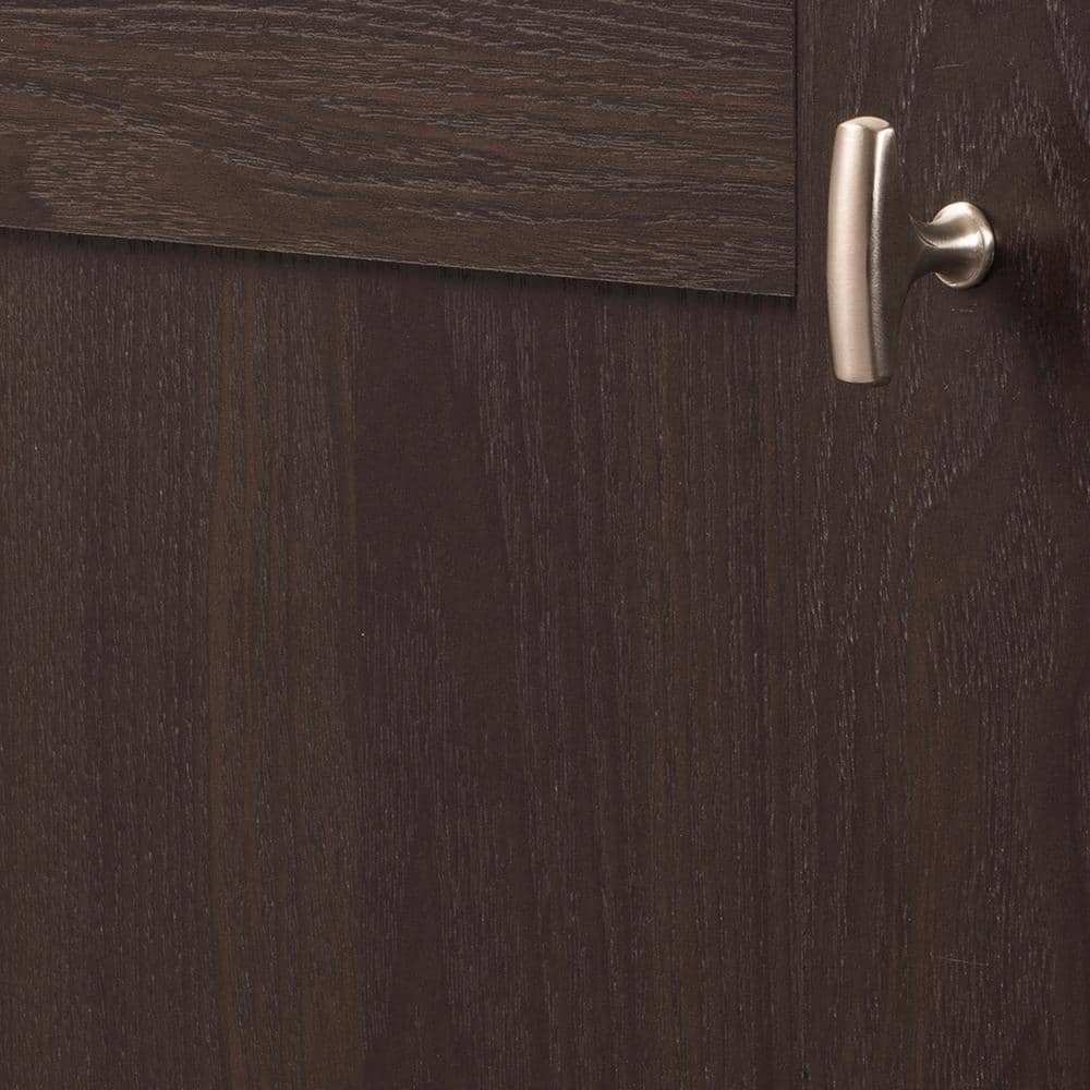 Greenwich Stainless Steel Modern Bar Knob with Mounting Hardware