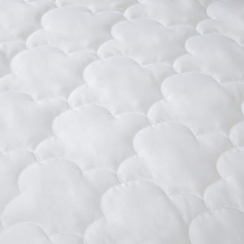 Luxurious Full/Queen Reversible Wool-Cotton Blend Quilted Blanket