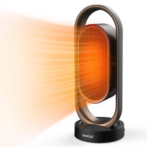 Geek Heat 1500-Watt Electric Ceramic Space Heater with Multi-Direction ...