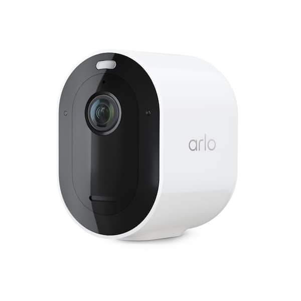 underholdning Mark Rummet Arlo Pro 4 Spotlight Camera - Wireless Security, 2K Video and HDR, Color  Night Vision, 2-Way Audio, 1 Pack, White VMC4050P-100NAS - The Home Depot