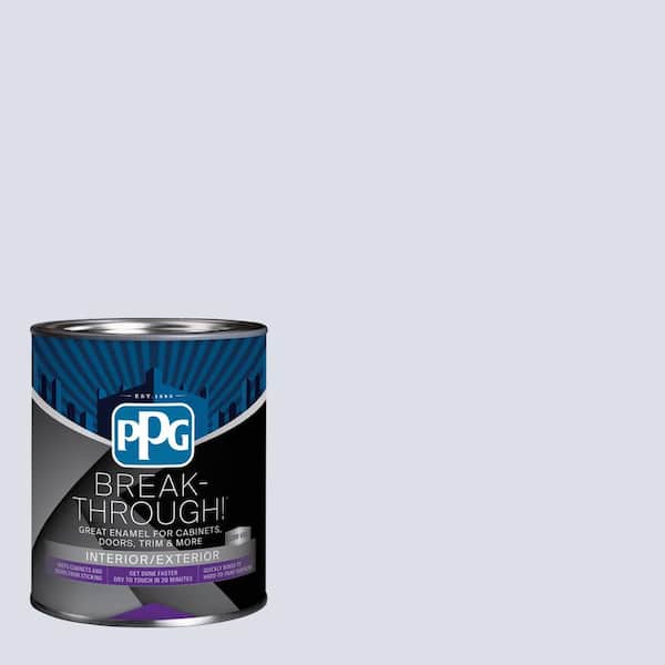 1 qt. PPG1167-2 Windsor Haze Satin Interior/Exterior Door, Trim and Cabinet Paint