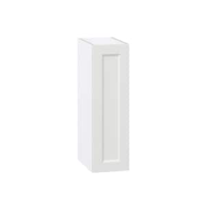 Alton Painted 9 in. W x 30 in. H x 14 in. D in White Shaker Assembled Wall Kitchen Cabinet with Full High Door