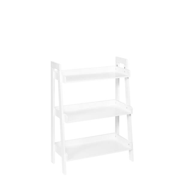 RiverRidge Home Amery Collection 24 in. W 3-Tier Floor Shelf in White