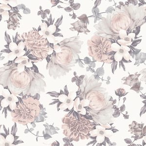 Botanical Blossom Peel and Stick Wallpaper (Covers 28 sq. ft.)
