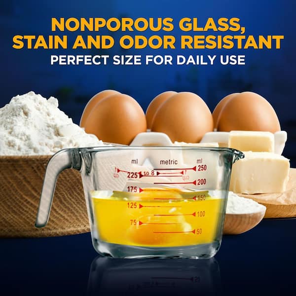 high borosilicate glass measuring cup set - Customized Glass Food