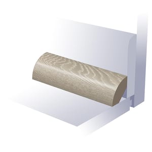 Crested Mira Mar 0.8 in. T x 0.8 in. W x 94 in. L Waterproof Quarter Round Moulding
