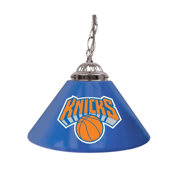 Unbranded New York Knicks Logo 1-Light Blue Billiard Light
