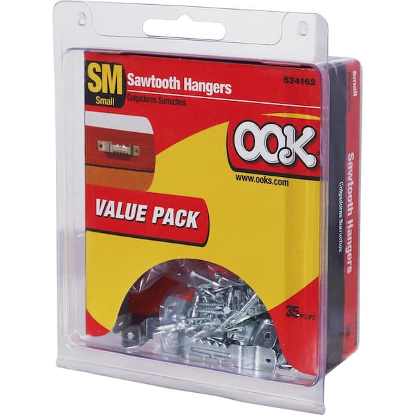 OOK 10 lbs. Capacity Readynail Picture Hanger (40-Pack) 533195 - The Home  Depot