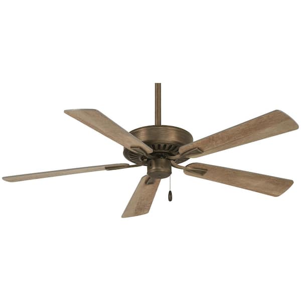 MINKA-AIRE Contractor Plus 52 in. Indoor Heirloom Bronze Ceiling Fan