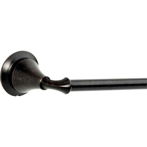 Delta Linden Champagne Bronze Double-Hook Wall Mount Towel Hook in the  Towel Hooks department at