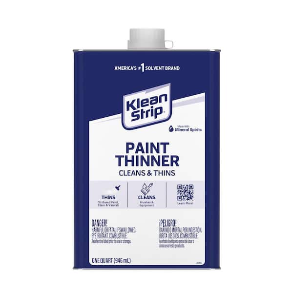  Klean Strip Paint Thinner Non Flammable Low Odor 1 Gl : Arts,  Crafts & Sewing