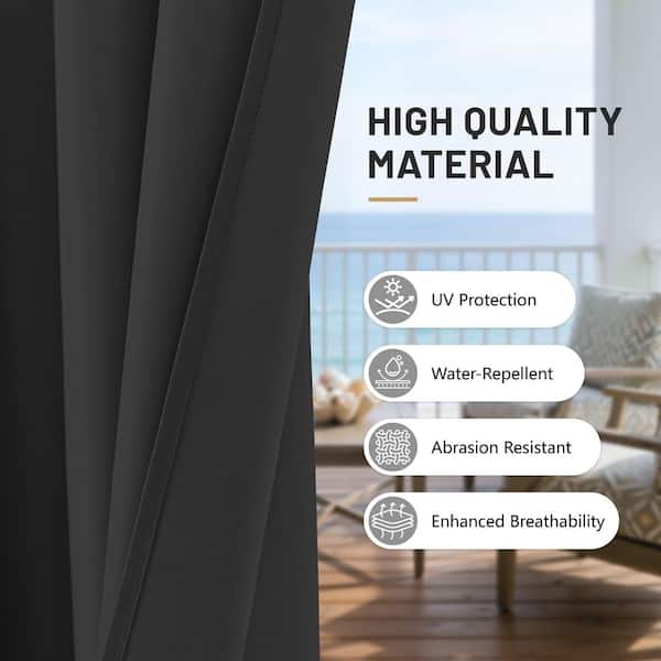 WNP 12 ft. x 20 ft. Universal Outdoor Privacy Curtains, Gazebo