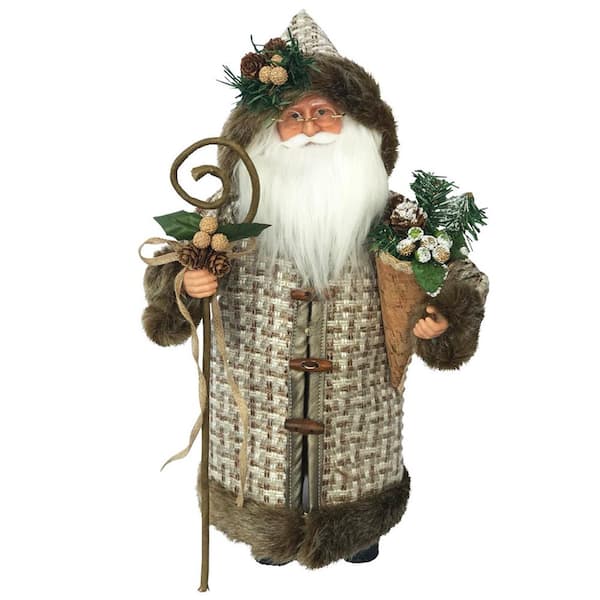 Santa's Workshop 15 in. Cornucopia Claus