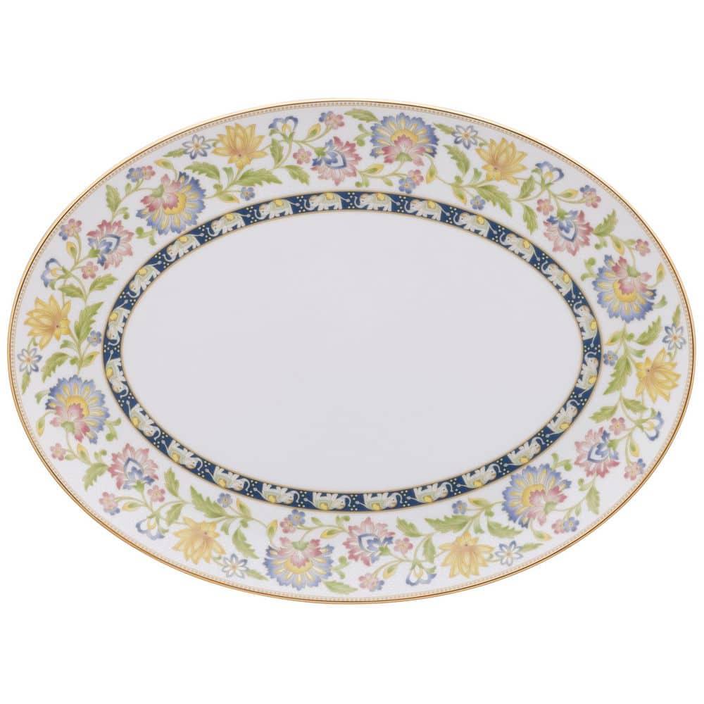 Noritake Tusker Garden 14 in. x 10.25 in. (Multi) Porcelain