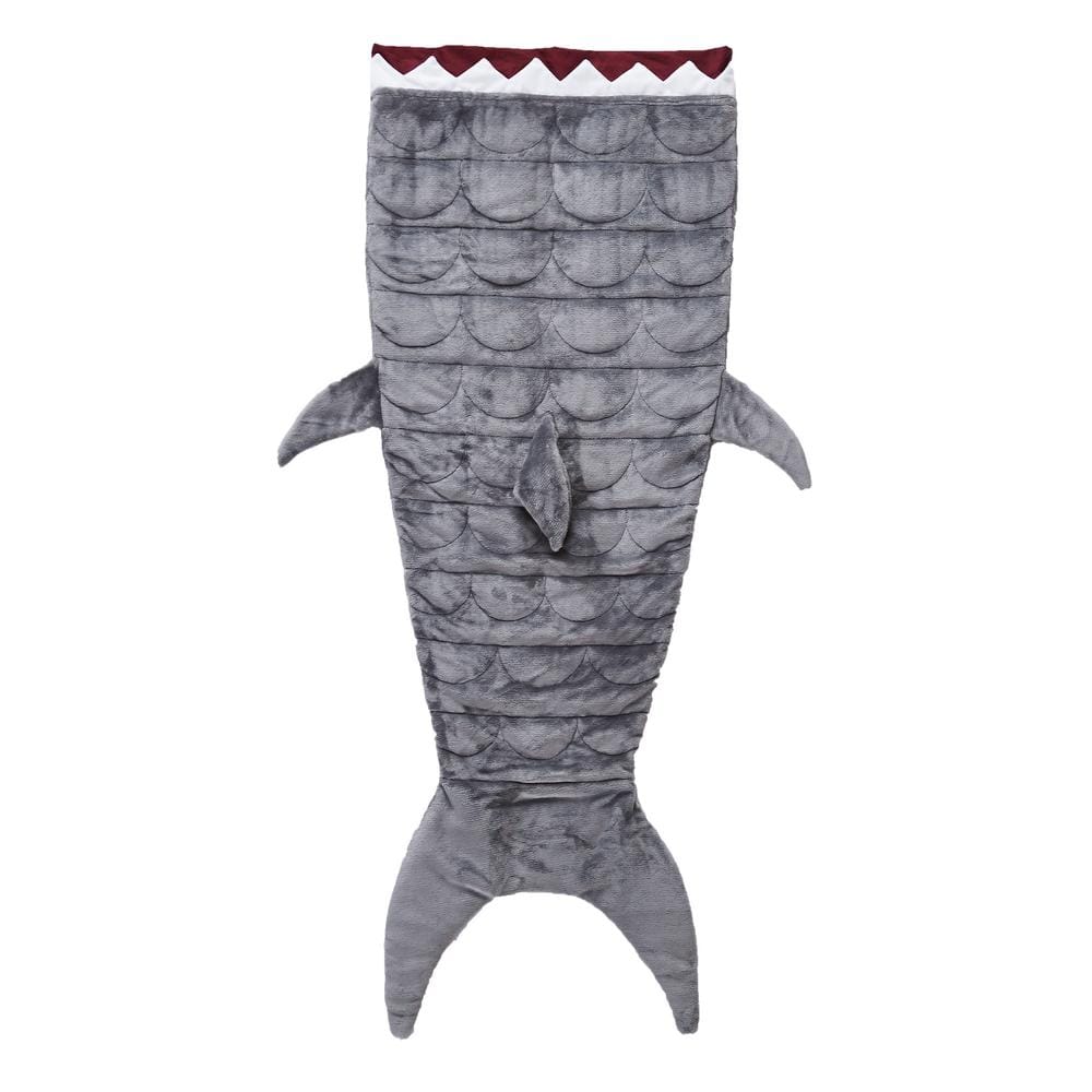 Dream Theory Grey Shark 5 lbs.Weighted Blanket for Kids WB-SHAK-GRY ...