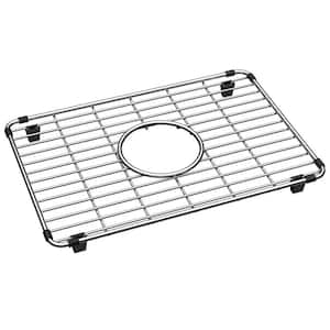 Crosstown 9.875 in. x 14.375 in. Bottom Grid for Kitchen Sink in Stainless Steel