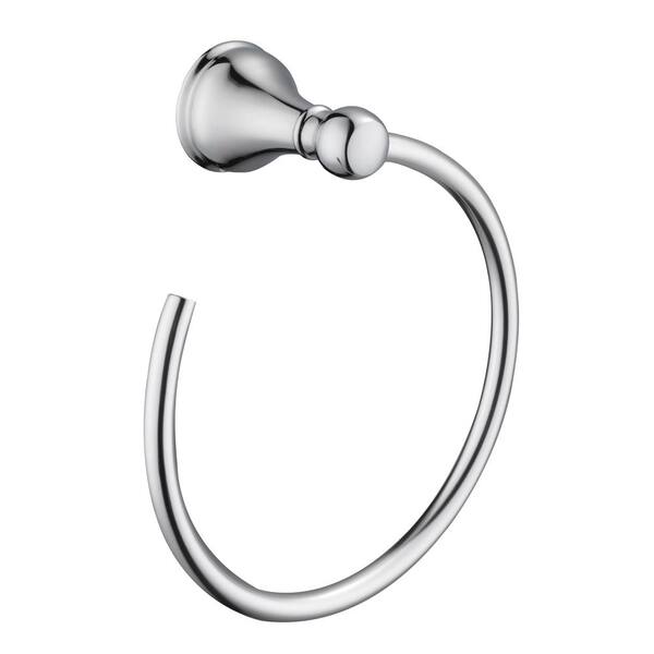 Glacier Bay Fairway Towel Ring in Polished Chrome