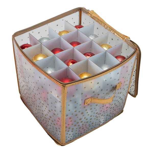 Simplify Ornament Organizer in Gold (64-Count) 9002-GOLD - The