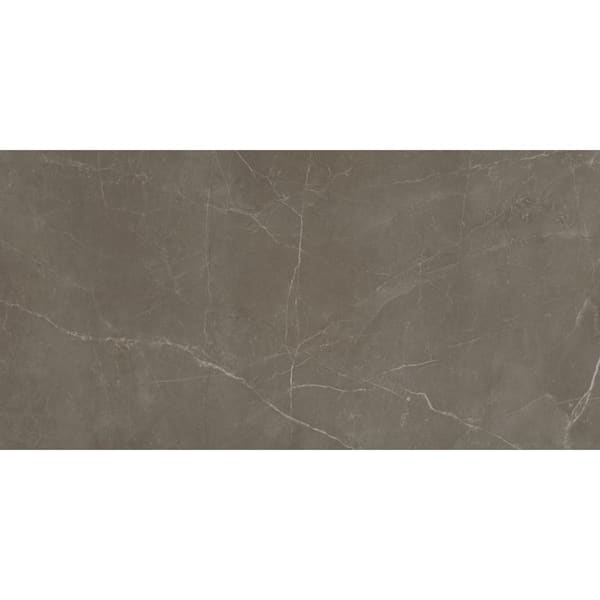 EMSER TILE Sterlina Henna 11.81 in. x 23.62 in. Matte Marble Look Porcelain Floor and Wall Tile (15.504 sq. ft./Case)