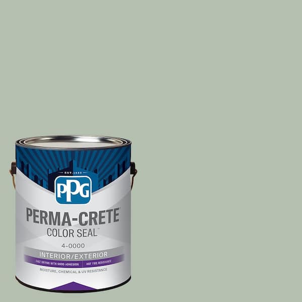 Perma-Crete Color Seal 1 gal. PPG1129-4 Coastal Crush Satin Interior/Exterior Concrete Stain