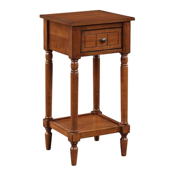 Convenience Concepts French Country Walnut Khloe Accent Table