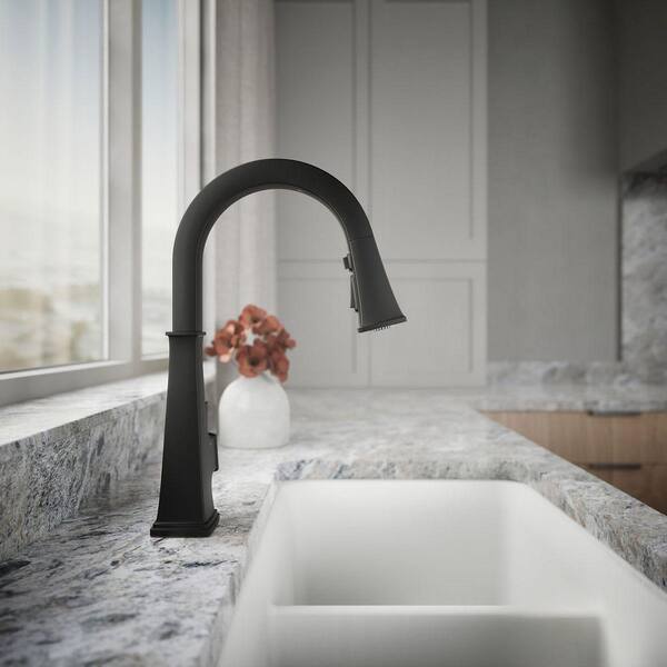 Kohler 23832-WB-VS Riff Kitchen Sink Faucets, VibrantStainless