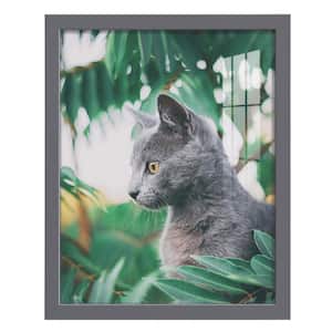Modern 11 in. x 14 in. Grey Picture Frame