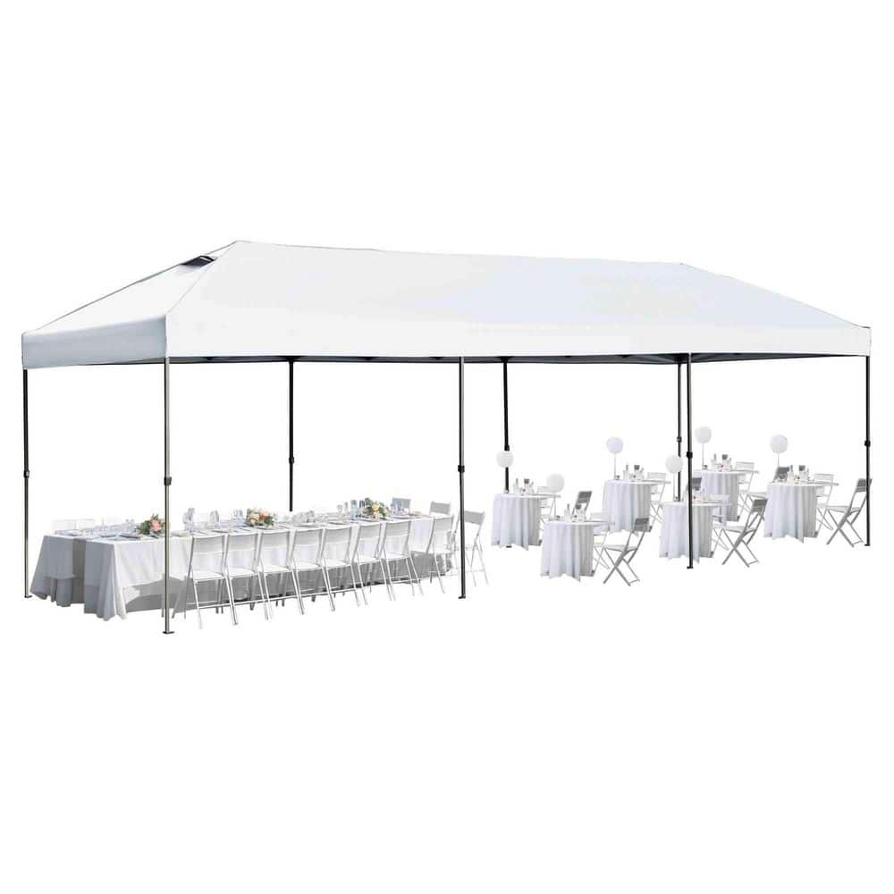 Costway 13 ft. x 13 ft. Patio Pop-Up Gazebo Canopy Tent